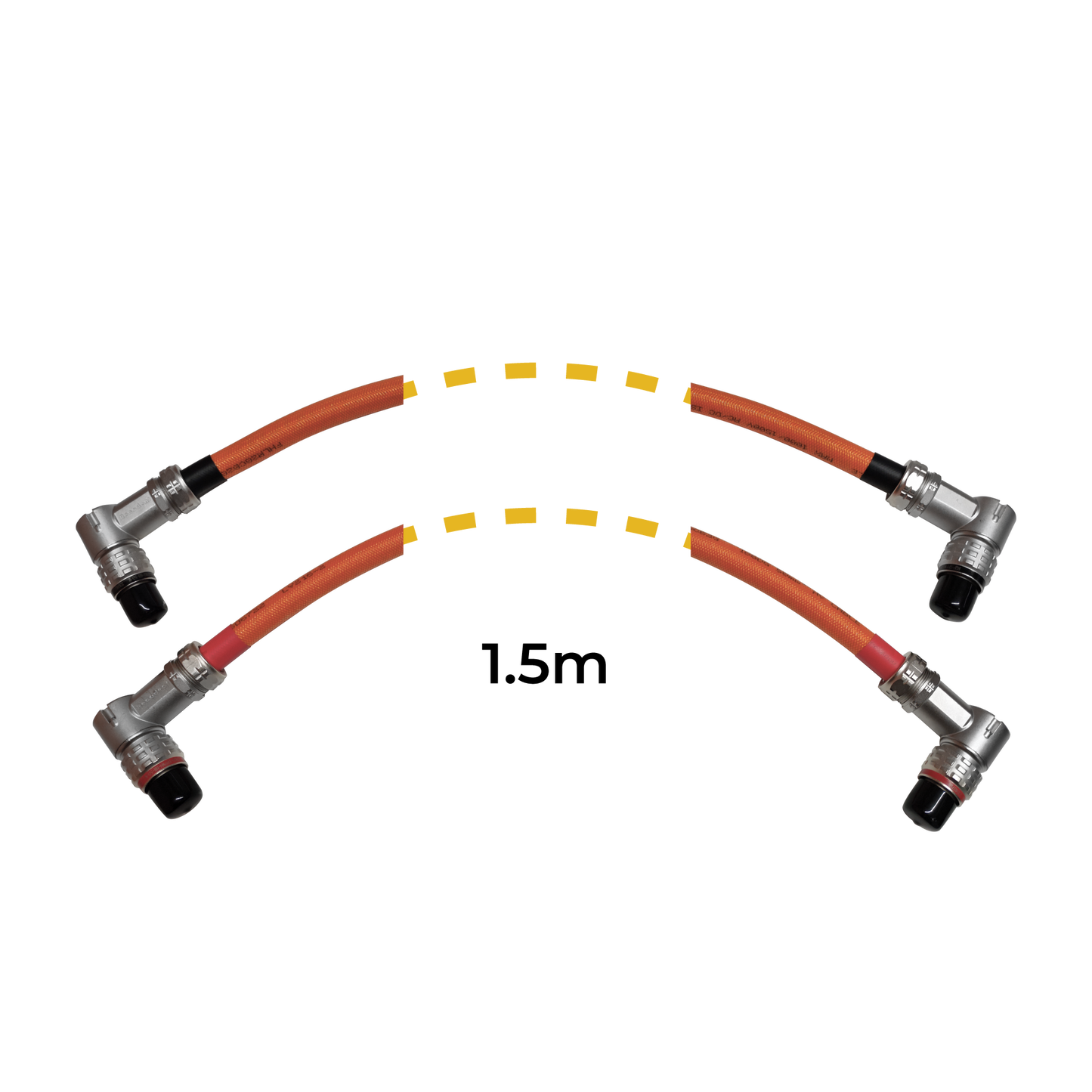 G Battery Bridging Cable 1.5m (Positive and Negative)