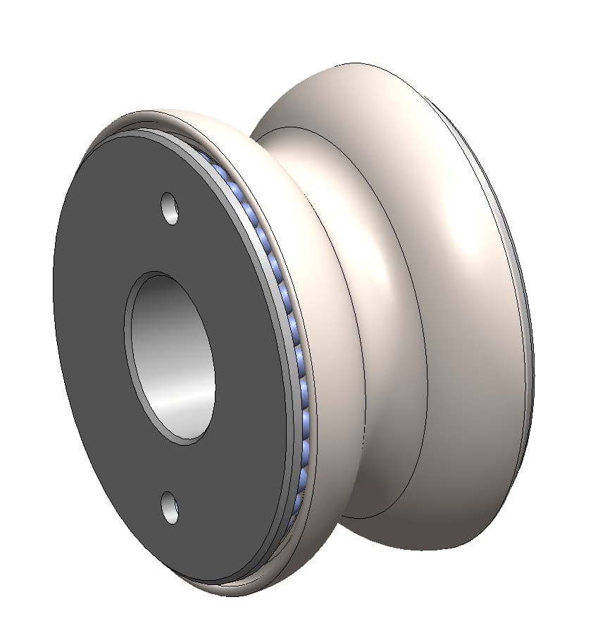 KDSTi15G WIDE & TULIPED RACING TITANIUM SHEAVE 2026 NEW PRODUCT