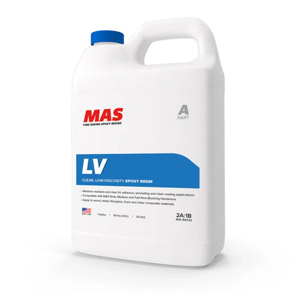 2:1 Premium Marine LV Epoxy Resin (Low Viscosity) Gallon