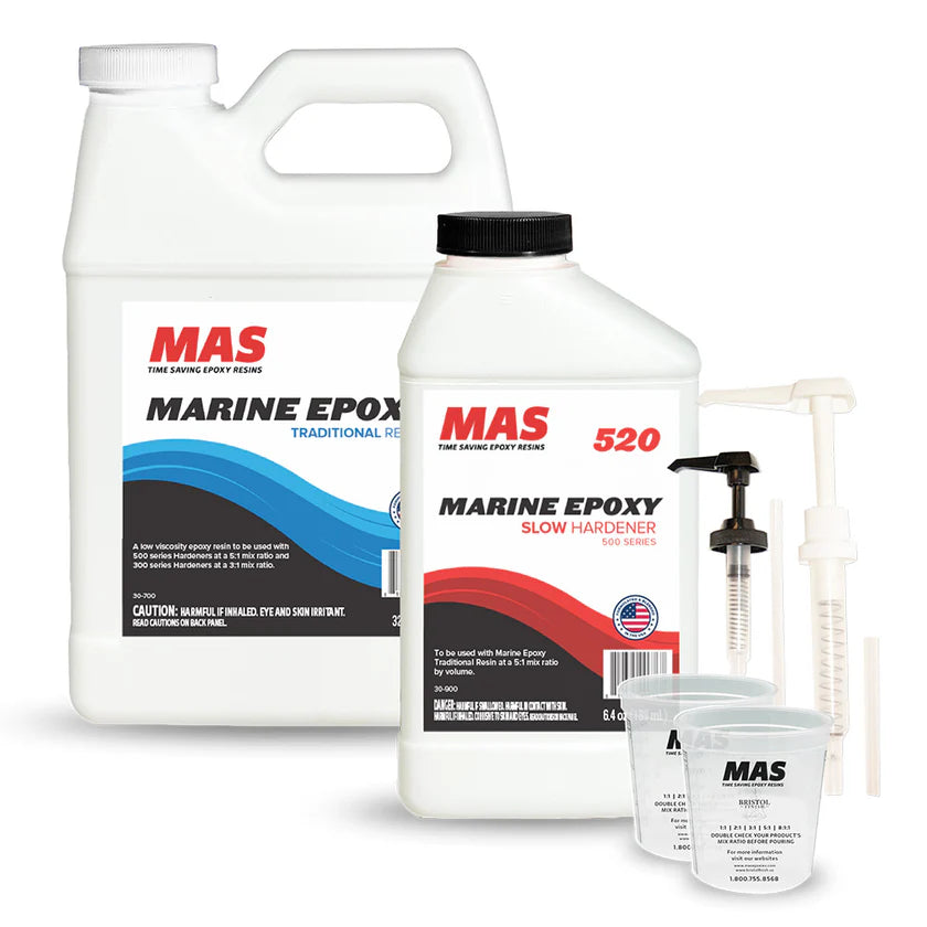 Traditional Marine Epoxy Kits Slow 1.2 Gallon