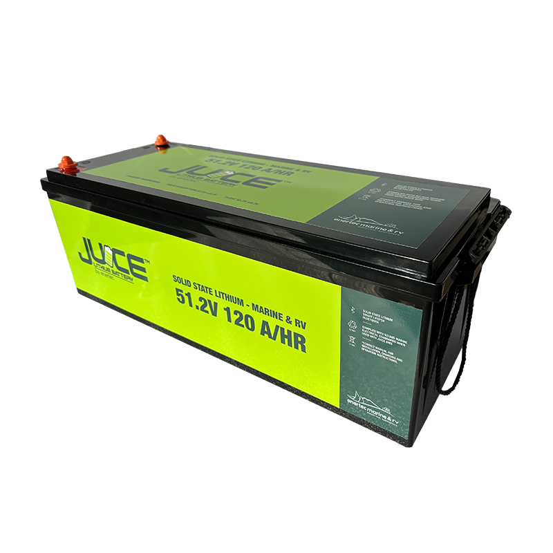 Juice Solid State Lithium batteries 51.2V, 120 a/hr, 6144 Whrs