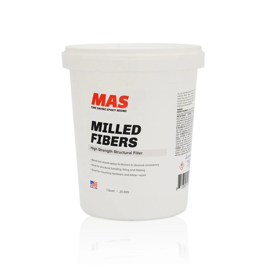 Milled Fibers High Strength Structural Filler 1 Quart