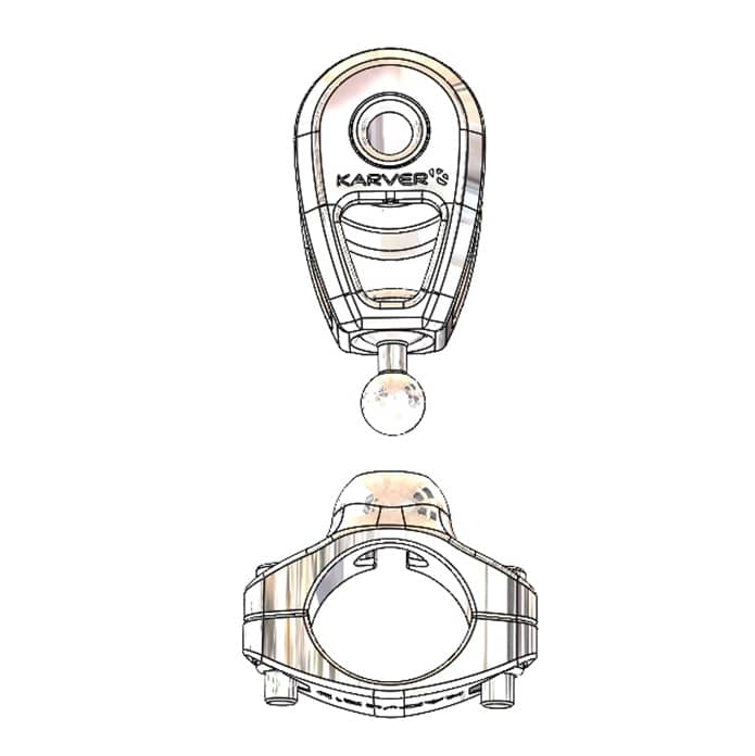 KBS10 ARTICULATED FOR STANCHION