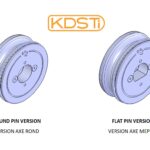 KDSTi250 (160 mm sheave) RACING TITANIUM SHEAVE 2026 NEW PRODUCT