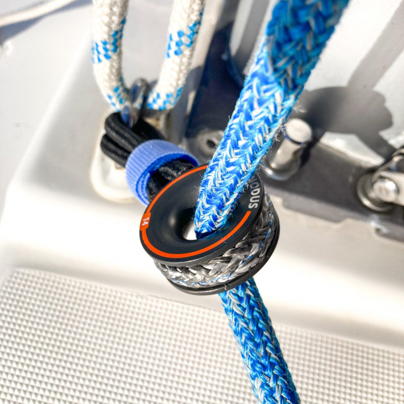 Adjustable and lockable loop for friction ring| Lock-B® Lock 5 B technique