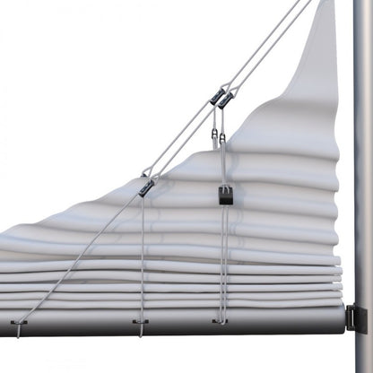 Adjustable textile blocker for lazy-jack | T-Lazy® E T-l3 C