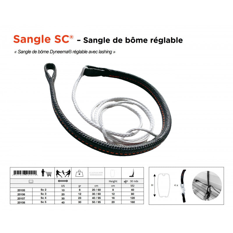 Boom Strap in Dyneema® Adjustable | SC® Sc 2