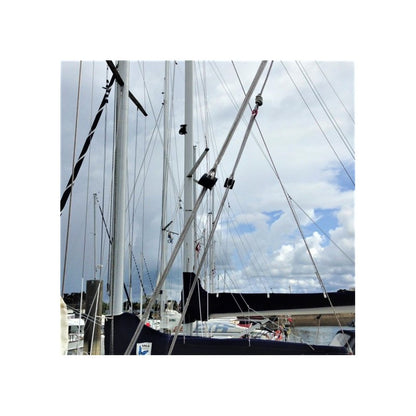 Clam cleat connector for lazy-jack | T-Lazy®