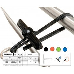 Elastic bungee sail| T-Sandow® Blue 13cm