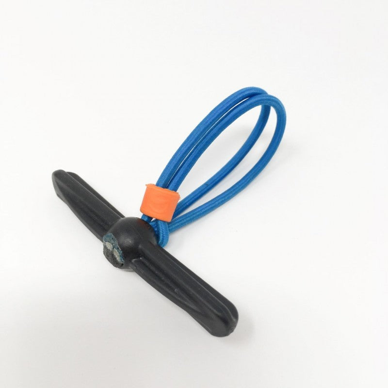 Elastic bungee sail| T-Sandow® Blue 13cm
