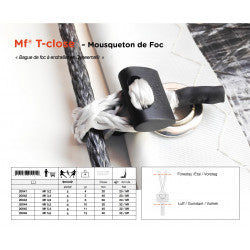 Jib sail carabiner Dyneema® | Mf T-Close Mf3 20