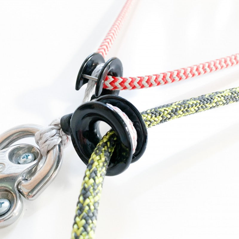 Loop in Dyneema® for friction ring | Block-loop® friction  BL F20 large DURALUMIN