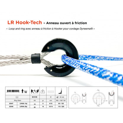 Loop in Dyneema® with friction ring | LR® Hook Loop R4 POM