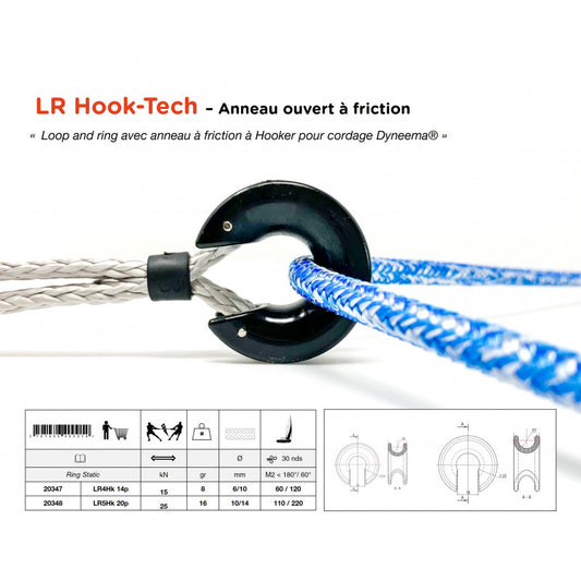 Loop in Dyneema® with friction ring | LR® Hook Loop R5 POM