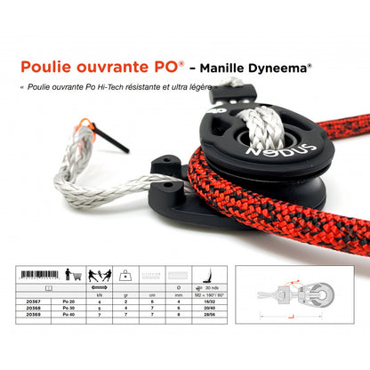 Opening Pulley | Po® Hi-Tech  PO40