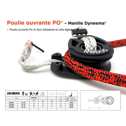 Opening Pulley | Po® Hi-Tech PO 30
