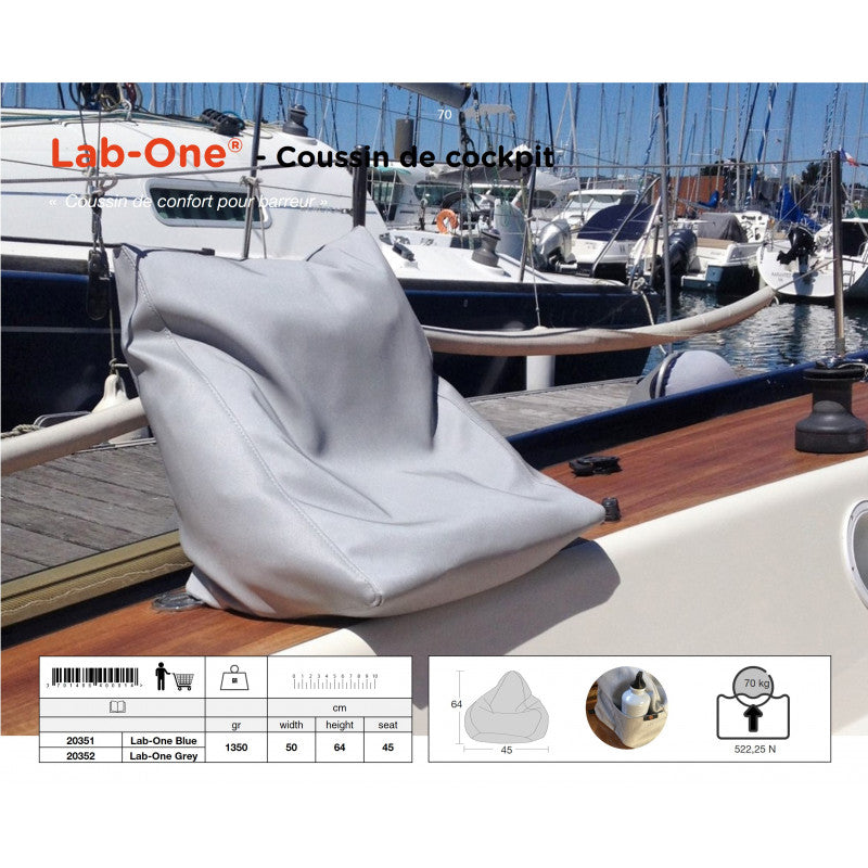 Skipper comfort cushion | Lab-one® Blue Cushion