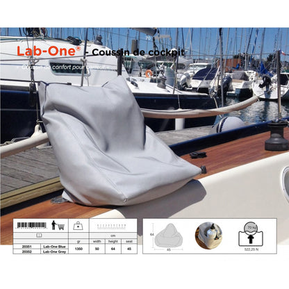 Skipper comfort cushion | Lab-one® Blue Cushion