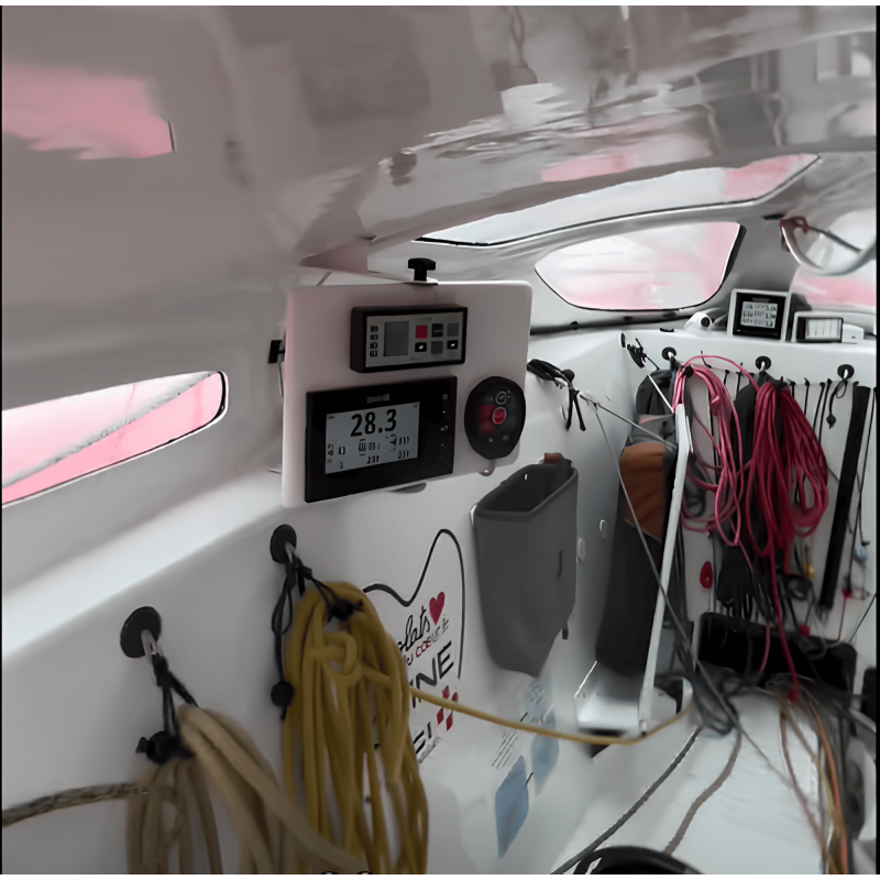 Stick-on textile padeye Dyneema® assembled | Pad-SXc® 55