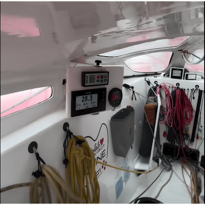 Stick-on textile padeye Dyneema® assembled | Pad-SXc® 55