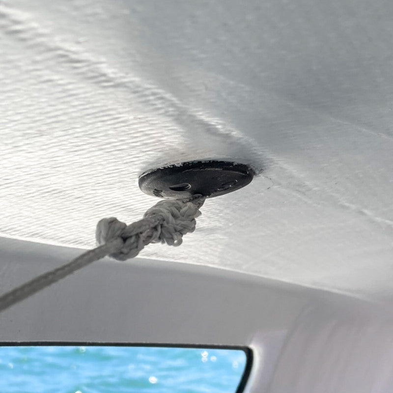 Stick-on textile padeye Dyneema® assembled | Pad-SXc® 55