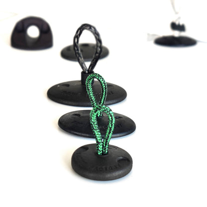 Stick-on textile padeye Dyneema® assembled | Pad-SXc® 55