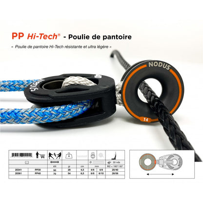 Violin pulley for self-tacking jibs | Pp® Pontoire Pulley 30
